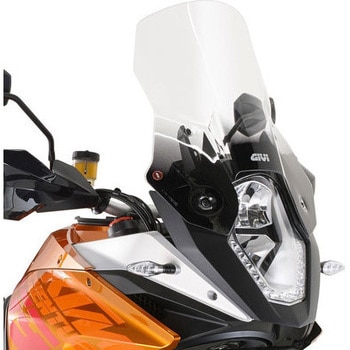 スクリーン KTM 1050 Adventure 1190 Adventure クリア dim. H×W 37 × 41 cm - GIVI(ジビ)