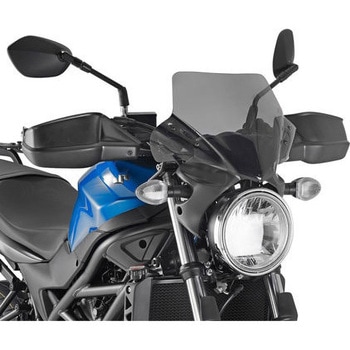 スクリーン Suzuki SV 650 16 スモーク dim. H×W 285×36 cm フィッティングキット付属 GIVI(ジビ)