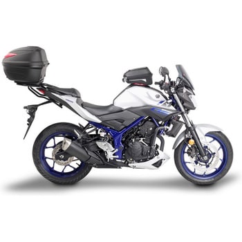 A2127 スクリーン Yamaha MT03 1619 スモーク dim. H×W 28×38 cm