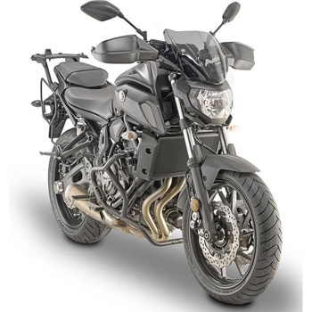 スクリーン Yamaha MT07 1820 スモーク dim. H×W 28×365 cm フィッティングキット付属 GIVI(ジビ)