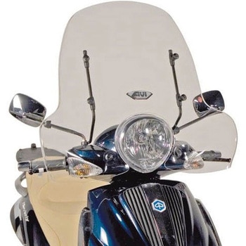 スペシフィックスクリーン クリア 435×70cm Piaggio Beverly ビバリー GIVI(ジビ)