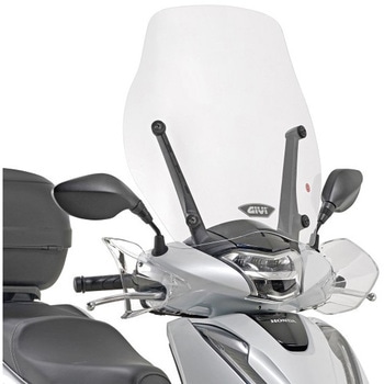 スペシフィックスクリーン クリア 51 × 49 cm Honda SH 125i150i (17) GIVI(ジビ)