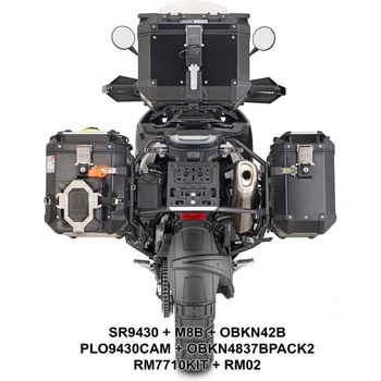 スペシフィックパニアホルダー PL ONEFIT Trekker Outback MONOKEYR CAMSIDE GIVI(ジビ)