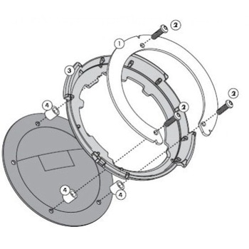 タンクアタッチメント： タンクロック タンクバッグ - GIVI(ジビ)