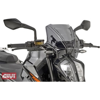 ティンテッド ウインドスクリーン 250 mm(高さ) 幅 310 mm - GIVI(ジビ)