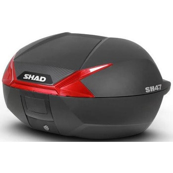 D0B47206 トップケース SH47 レッド 1個 SHAD (シャッド) 【通販 