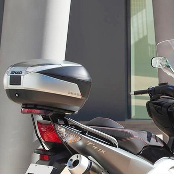 トップケース TC SH48 カーボン バックレスト付き SHAD (シャッド)