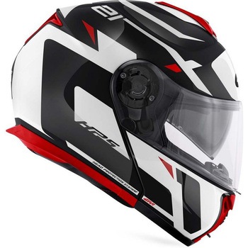 フリップアップヘルメット X.21 EVO NUMBER ブラック/ホワイト/レッド サイズ 54/XS GIVI(ジビ)