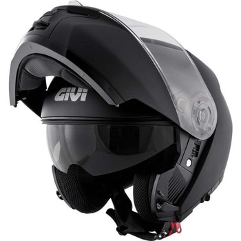 フリップアップヘルメット X.21 EVO SOLID Opaque ブラック サイズ 56/S GIVI(ジビ)