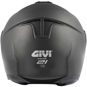 フリップアップヘルメット X.21 EVO SOLID マットチタン サイズ 63/XXL GIVI(ジビ)