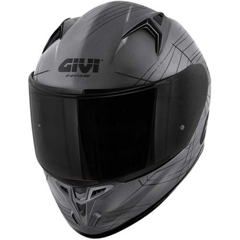 フルフェイスヘルメット 50.7 PHOBIA マットチタン/ブラック サイズ 63/XXL GIVI(ジビ)