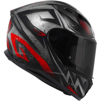 H507FRBBR61 フルフェイスヘルメット 50.7 REBEL マットブラック/レッド サイズ 61/XL 1個 GIVI(ジビ)  【通販モノタロウ】