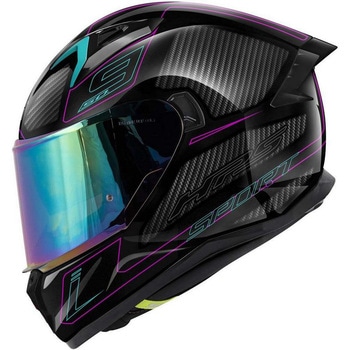 COOLSEVEN フルフェイスヘルメット ブラックシルバー zx9-mix-r.jpg?fitin=272:272