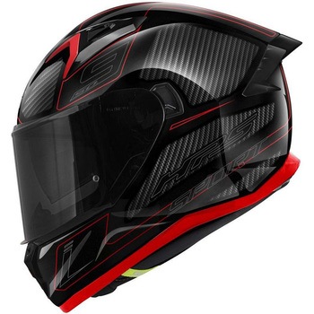 フルフェイスヘルメット 50.9 ENIGMA ブラック/チタン/レッド サイズ 54/XS - GIVI(ジビ)