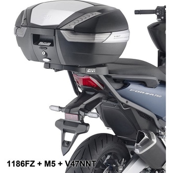 モノキー・モノロック トップケース リアラック Honda Forza 750 GIVI(ジビ)
