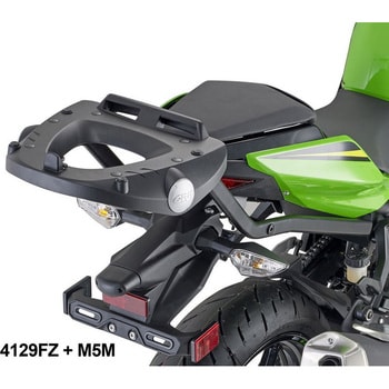 4129FZ モノロックトップケース リアラック Kawasaki Ninja ニンジャ 400 Z400 M5M・M6Mプレートとの使用可能 1個  GIVI(ジビ) 【通販モノタロウ】