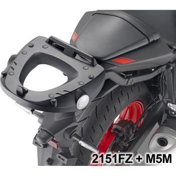 モノロックトップケース リアラック Yamaha MT03 20 M5M・M6Mプレートとの使用可能 GIVI(ジビ)