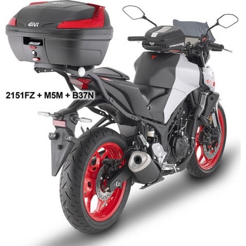 モノロックトップケース リアラック Yamaha MT03 20 M5M・M6Mプレートとの使用可能 GIVI(ジビ)