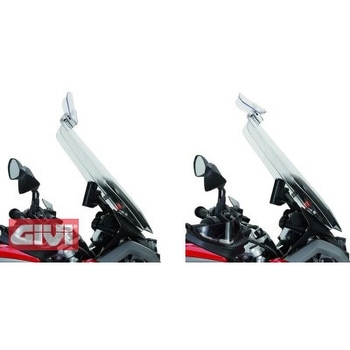 ユニバーサル ウィンドスクリーンreview ティンテッド GIVI(ジビ)