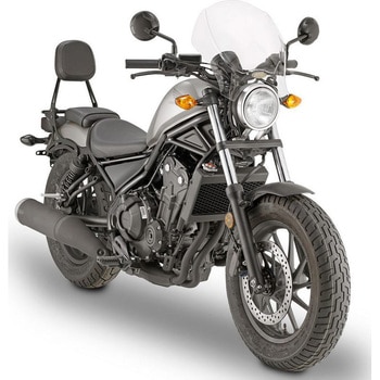 ユニバーサル(汎用) スクリーン クリア dim. H×W 35×41 cm 取り付けキット非付属 GIVI(ジビ)