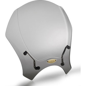 ユニバーサル(汎用) スクリーン ライトスモーク dim. H×W 35×41 cm 取り付けキット非付属 - GIVI(ジビ)