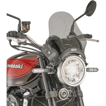 ユニバーサルスクリーン ライトスモーク dim. H×W 365×35 cm 取り付けキット非付属 GIVI(ジビ)