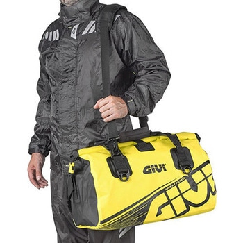 ラージ 防水 サドルバッグ 40 LTR ネオンイエロー GIVI(ジビ)