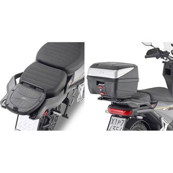 リアラック MONOLOCK(モノロック) / MONOKEY(モノキー) トップケース用 GIVI(ジビ)