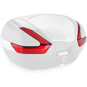 リフレクター 左右セット レッド ホルダー付 GIVI(ジビ)