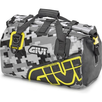 防水 40 L. Bag EasyT EA115CM H×L×W 50×54×27cm カモフラージュ グレー / イエロー GIVI(ジビ)
