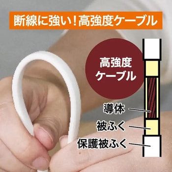 断線に強い延長コード