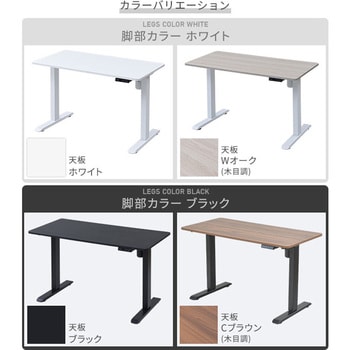 電動昇降デスク 幅1200mm奥行600mm高さ710～1160mm