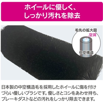 ホイールブラシ Pellucid(旧MIRAREED)