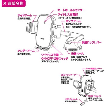 スマートフォン ホルダー Pellucid(旧MIRAREED)