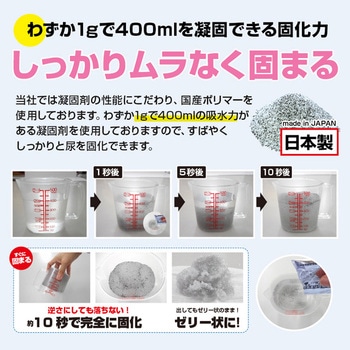 携帯簡易トイレ1回分(排泄袋付)【10年保存】 ブレイン