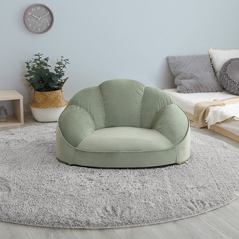 SH-07-OKCBS-1-GE ��l���킢���C���e���A ���[�\�t�@1�l�|�� �yChammy -�`���~�[-�z �z�[���e�C�X�g �t�@�u���b�N(�x���A��) �O���[���F �{�̕�870mm���s690mm����470mm  SH-07-OKCBS-1-GE 51653055