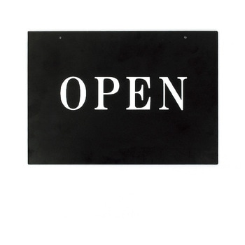 アルモード OPEN両面表示プレート (OPEN/CLOSED) ベルク