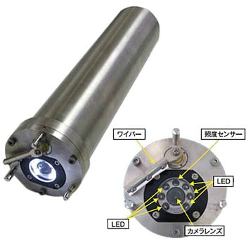 【測定・測量機器レンタルサービス】ワイパー式メモリー水中カメラ JFEアドバンテック