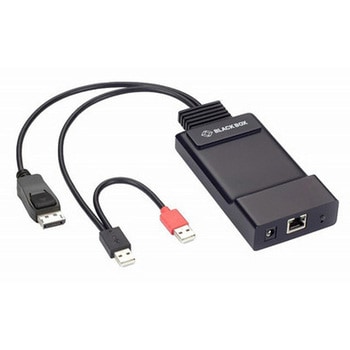 KVMエクステンダー Emerald ZeroU IP-KVMトランスミッタ (DPx1 USBx2 1000BASE-Tx1) BLACK BOX