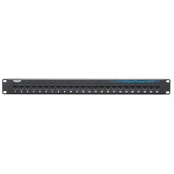 CAT6フィードスルー・パッチパネル UTP・24ポート BLACK BOX