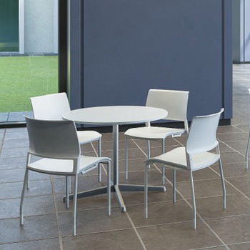 ミーティングチェア FLPシリーズ 4本脚 - 内田洋行