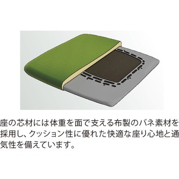 ミーティングチェア MP-500シリーズ クロスメッシュタイプ 内田洋行