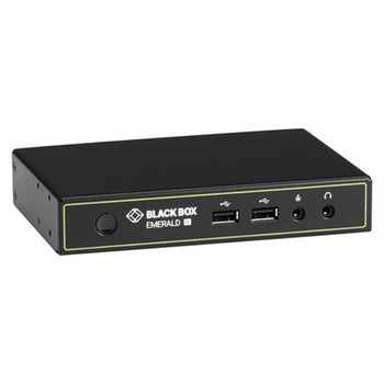 KVMエクステンダー EmeraldSE IP-KVMレシーバ (DVIx1 USBx4 1000BASE-Tx1) BLACK BOX