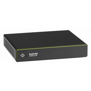 KVMエクステンダー Emerald4K IP-KVMトランスミッタ (DPx1 USBx1 1000BASE-Tx1 SFP+x2) BLACK BOX