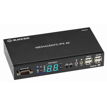4K対応HDMIエクステンダー レシーバー(IP対応/USB/オーディオ) BLACK BOX