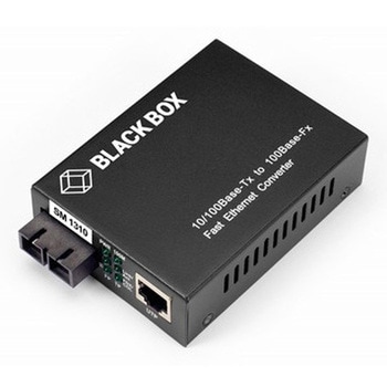 メディアコンバータ 10/100 Ethernet シングルモード 1310nm 20km SC BLACK BOX