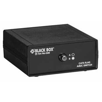 10G対応CAT6 ABCスイッチ BLACK BOX