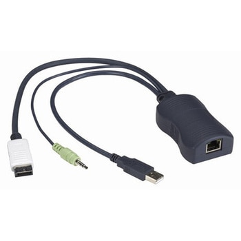 ServSwitch CXサーバアクセスモジュール シングル USB/DisplayPort/オーディオ BLACK BOX