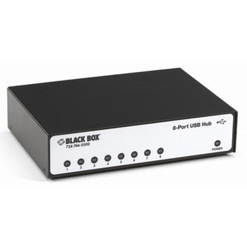 8ポート USB ハブ BLACK BOX