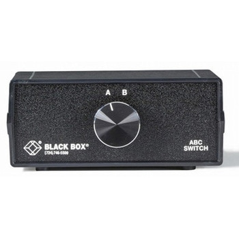 10/100Base-TX RJ-45 ABCスイッチ LAN切替機 BLACK BOX
